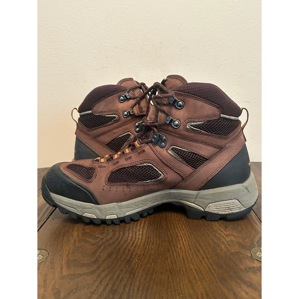 VASQUE  Boots Breeze 2.0 Mid GTX Brown Leather Gore Tex Hiking Men's Size 11M